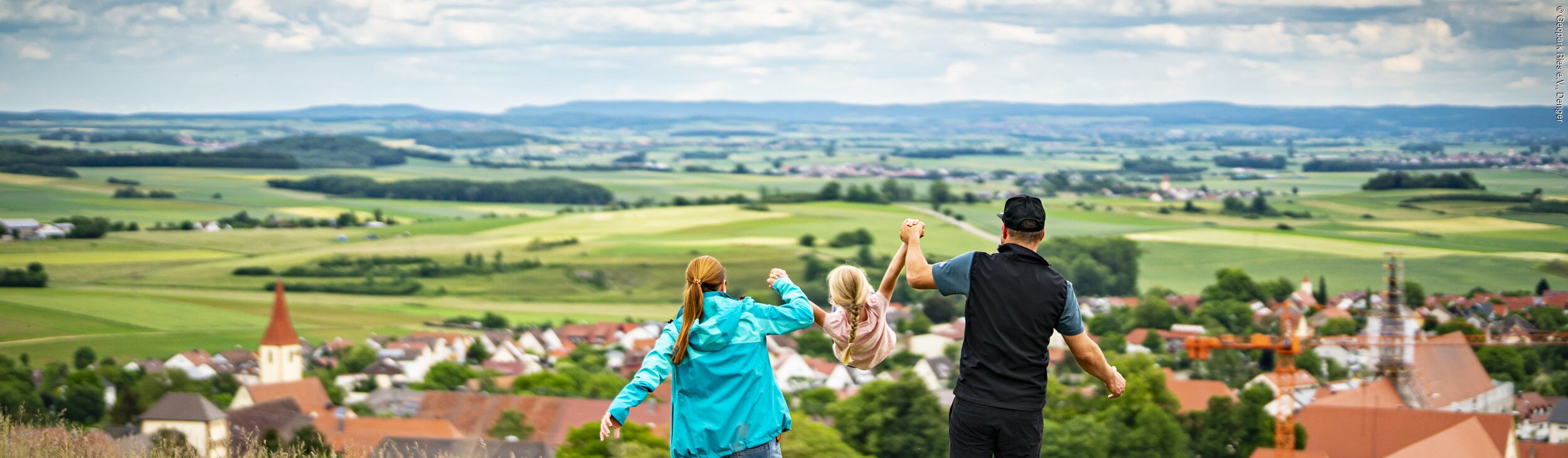 Panoramablick bei Kirchheim am Ries