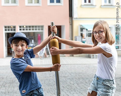 Familienzeit in der Stadt