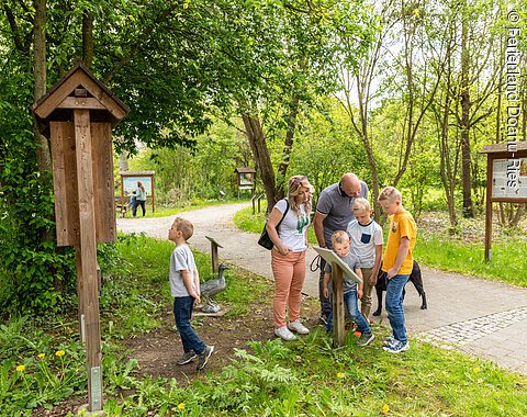 Lehrgarten mit Kindern